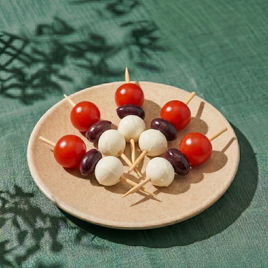 Brochette tomate mozzarella