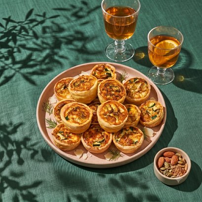 Mini quiche de saison